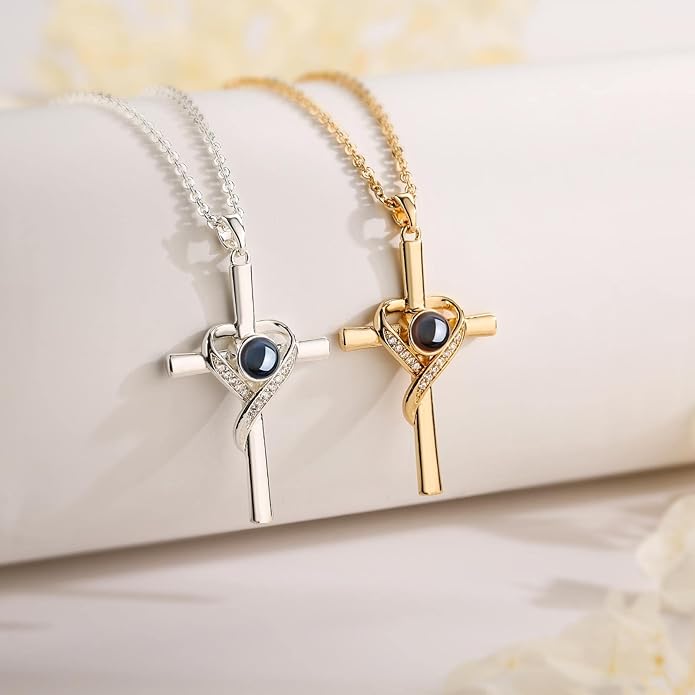 Limitless Bible Verse Projection Necklace