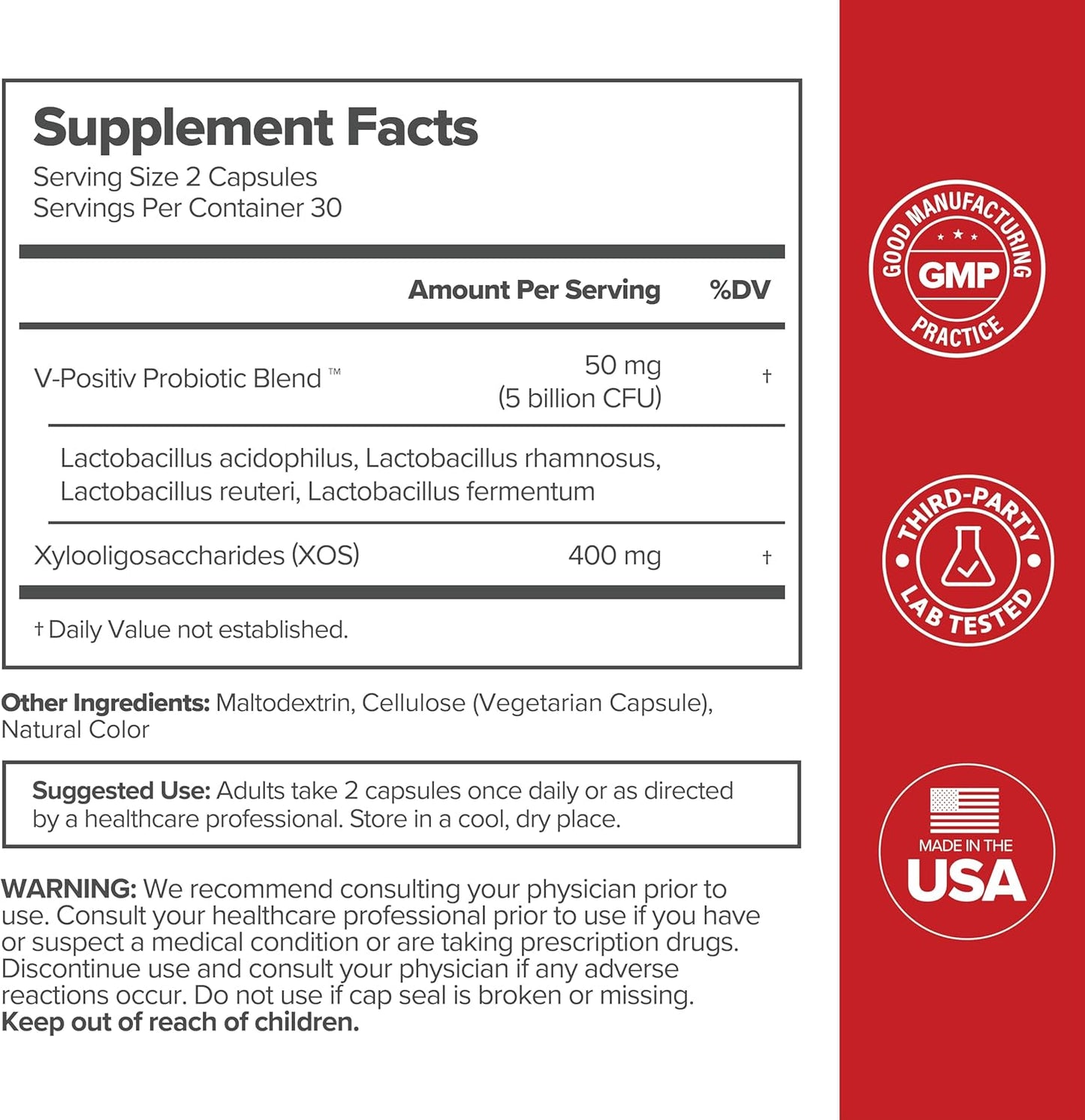 DynastySupps Probiotico Vaginal