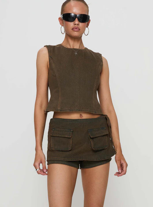 Viral Countryside Denim Set