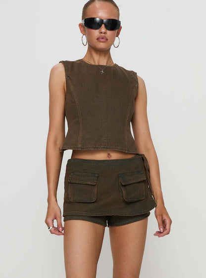 Viral Countryside Denim Set
