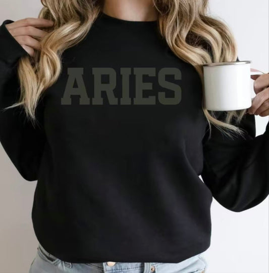 Special Edition Zodiac Sweatshirt - Black
