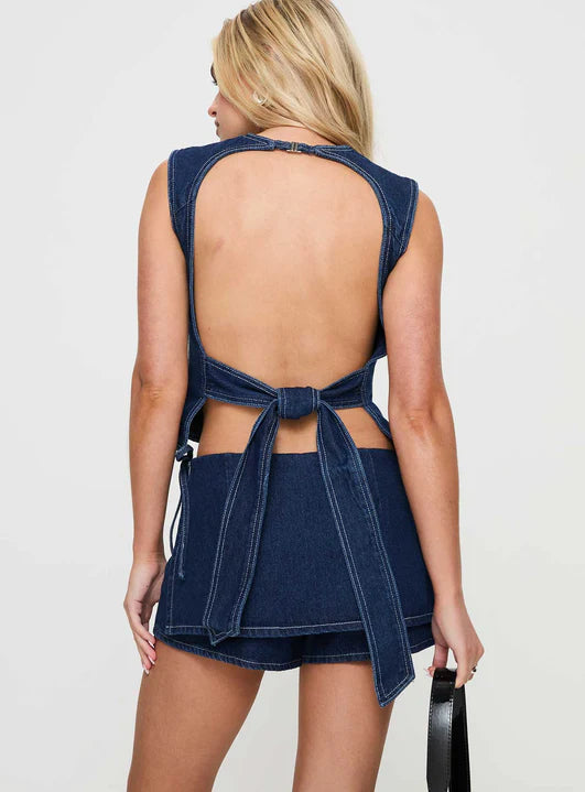 Viral Countryside Denim Set