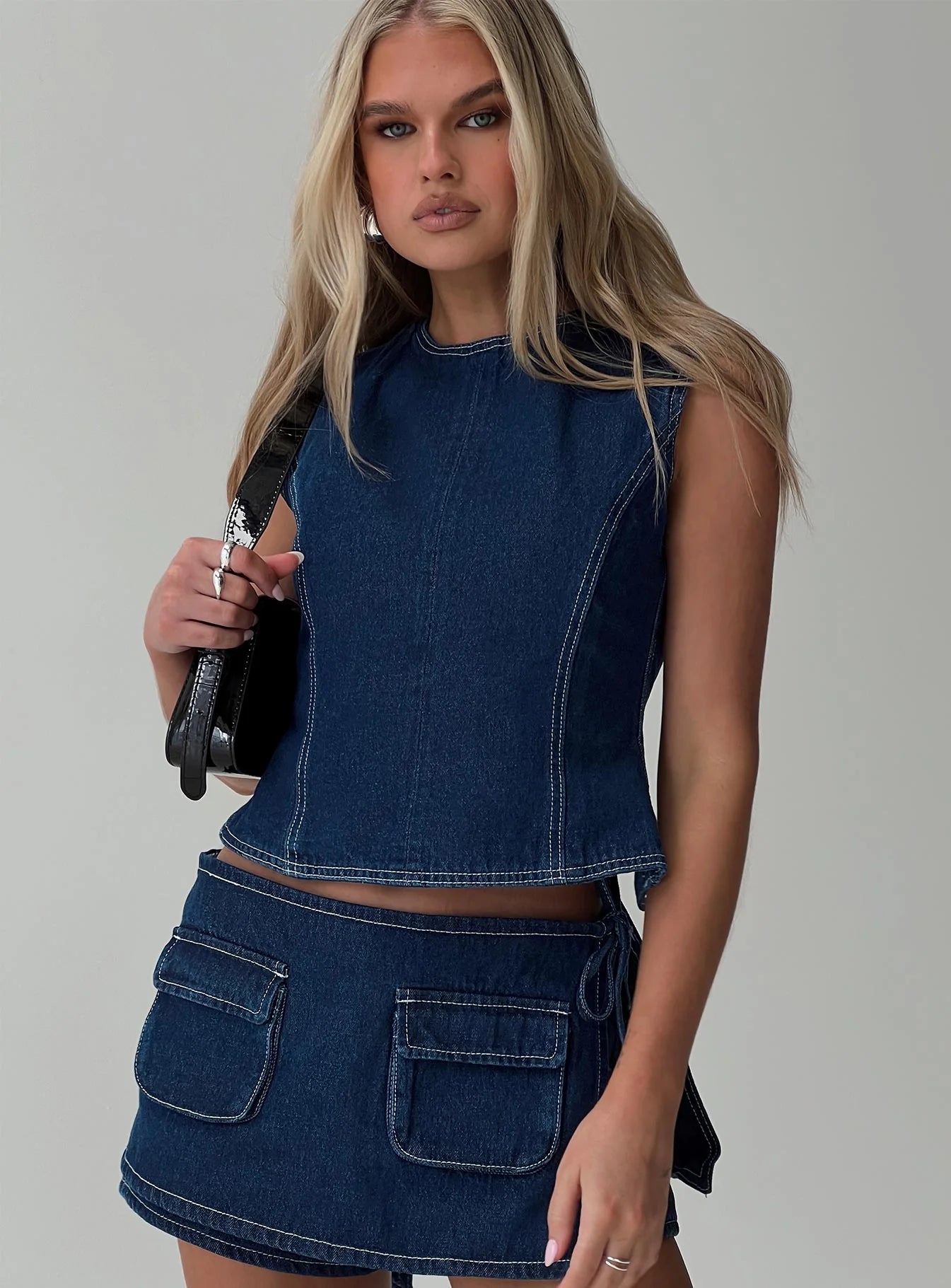 Viral Countryside Denim Set