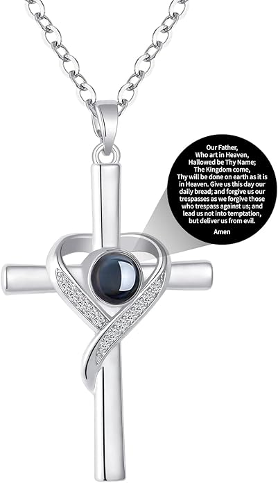 Limitless Bible Verse Projection Necklace