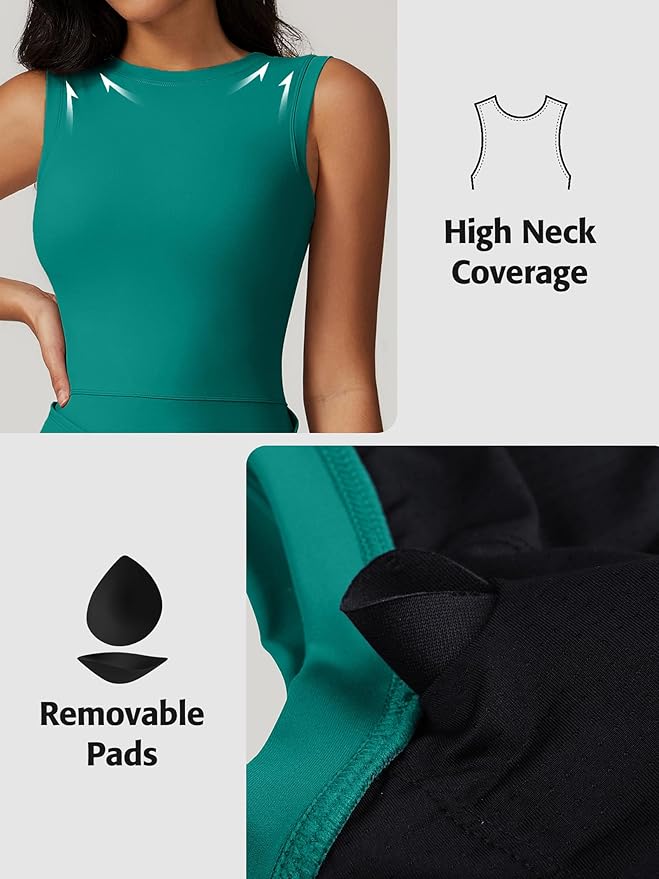 Wrap Up Romper-Style Tennis Skirt