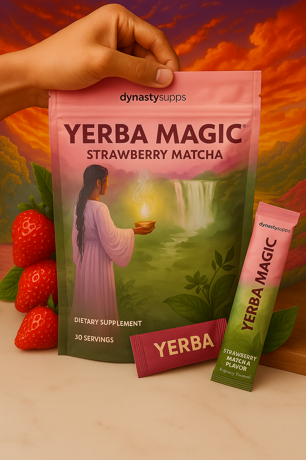 DynastySupps Yerba Magic Tea Powder