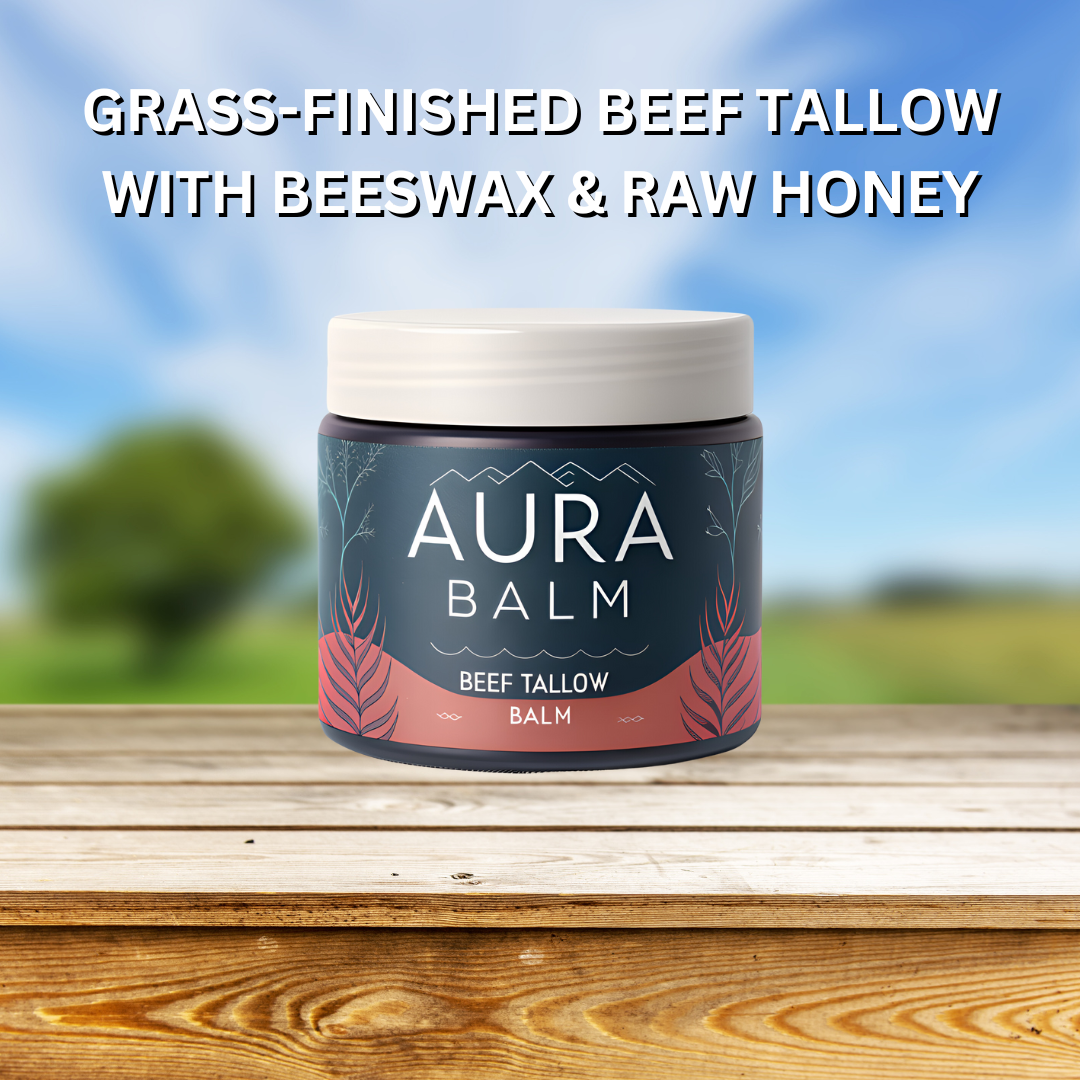 AuraBalm Grass-Fed Beef Tallow Balm