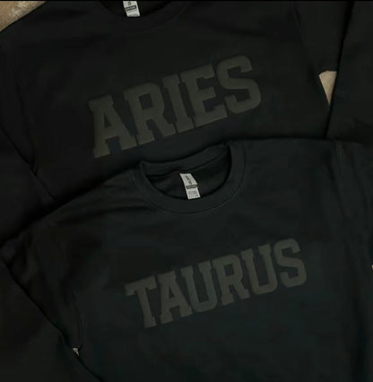 Special Edition Zodiac Sweatshirt - Black