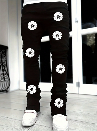 DT Floral Jeans