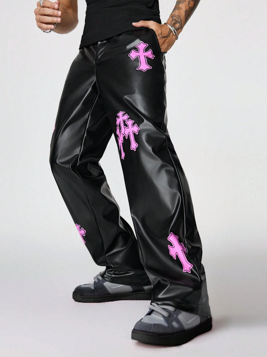 Crucifix Ryder Pants - Special Pink Edition