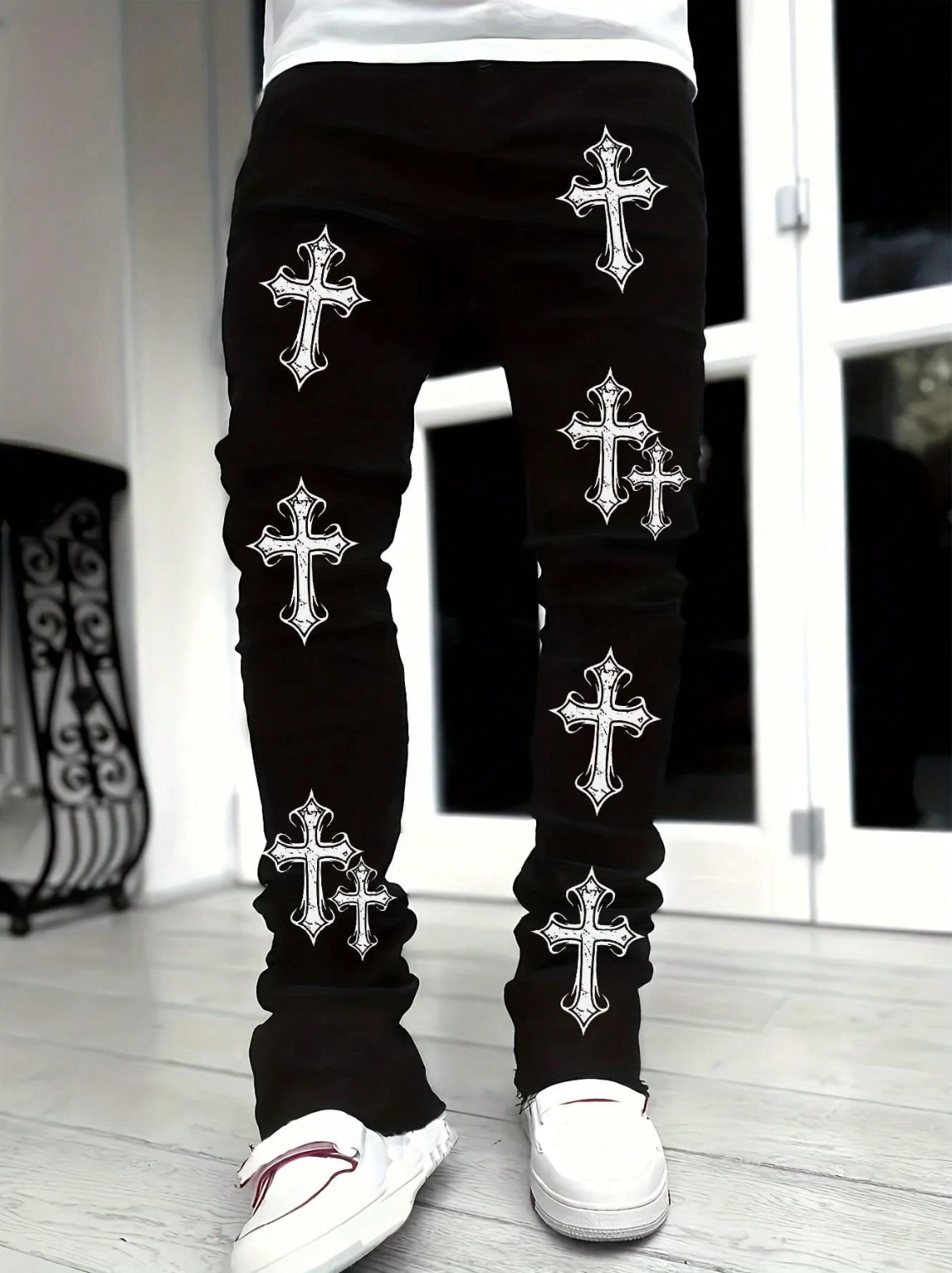 Crucifix Ryder Jeans