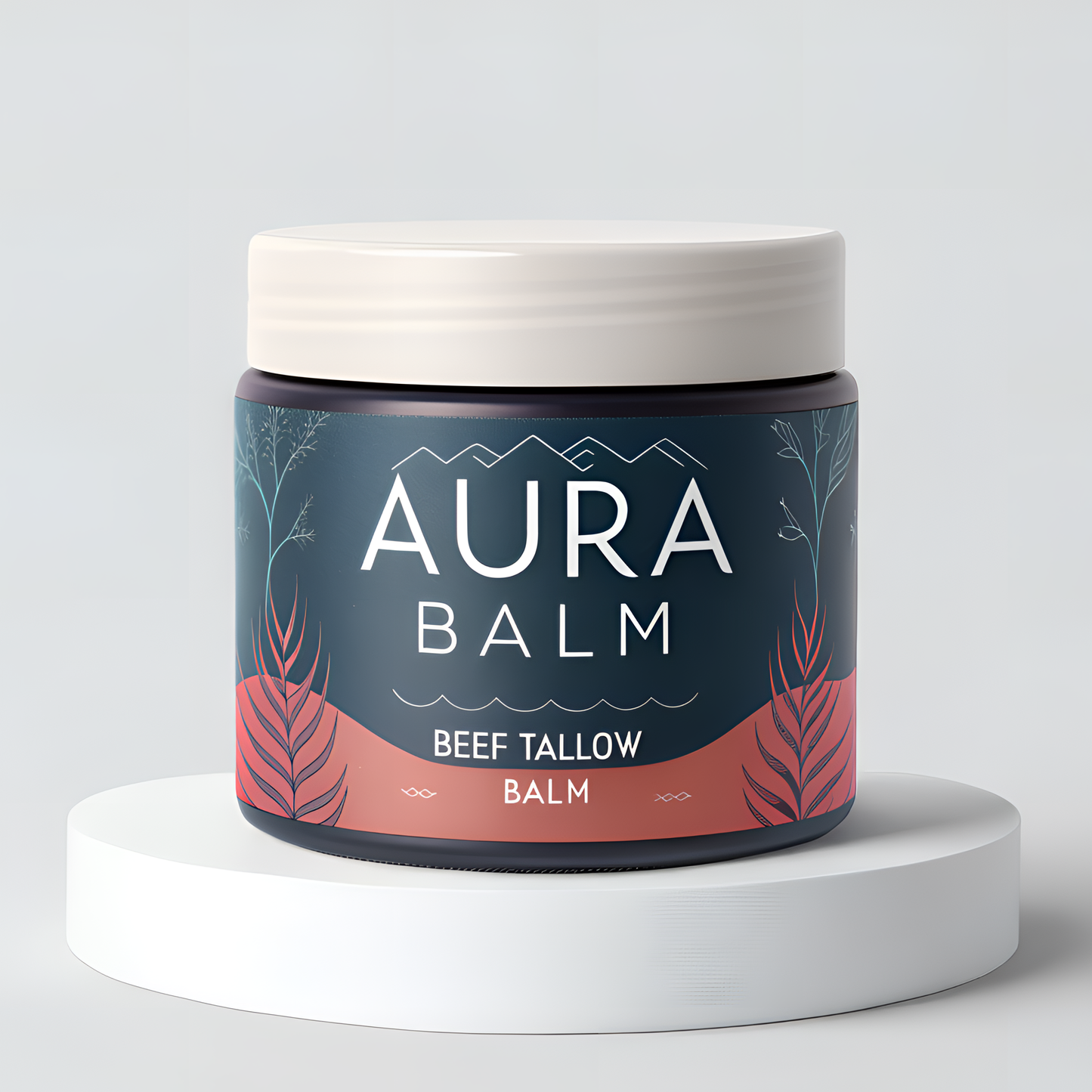 AuraBalm Grass-Fed Beef Tallow Balm