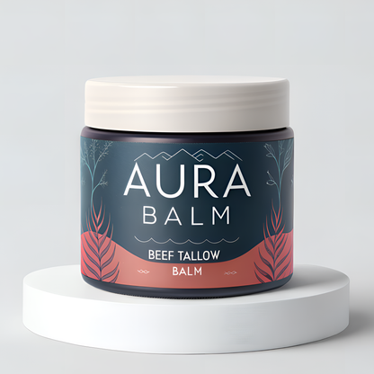 AuraBalm Grass-Fed Beef Tallow Balm
