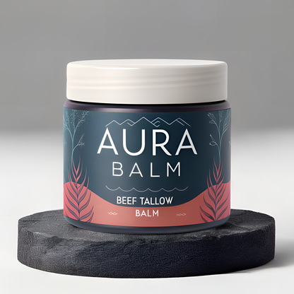 AuraBalm Grass-Fed Beef Tallow Balm